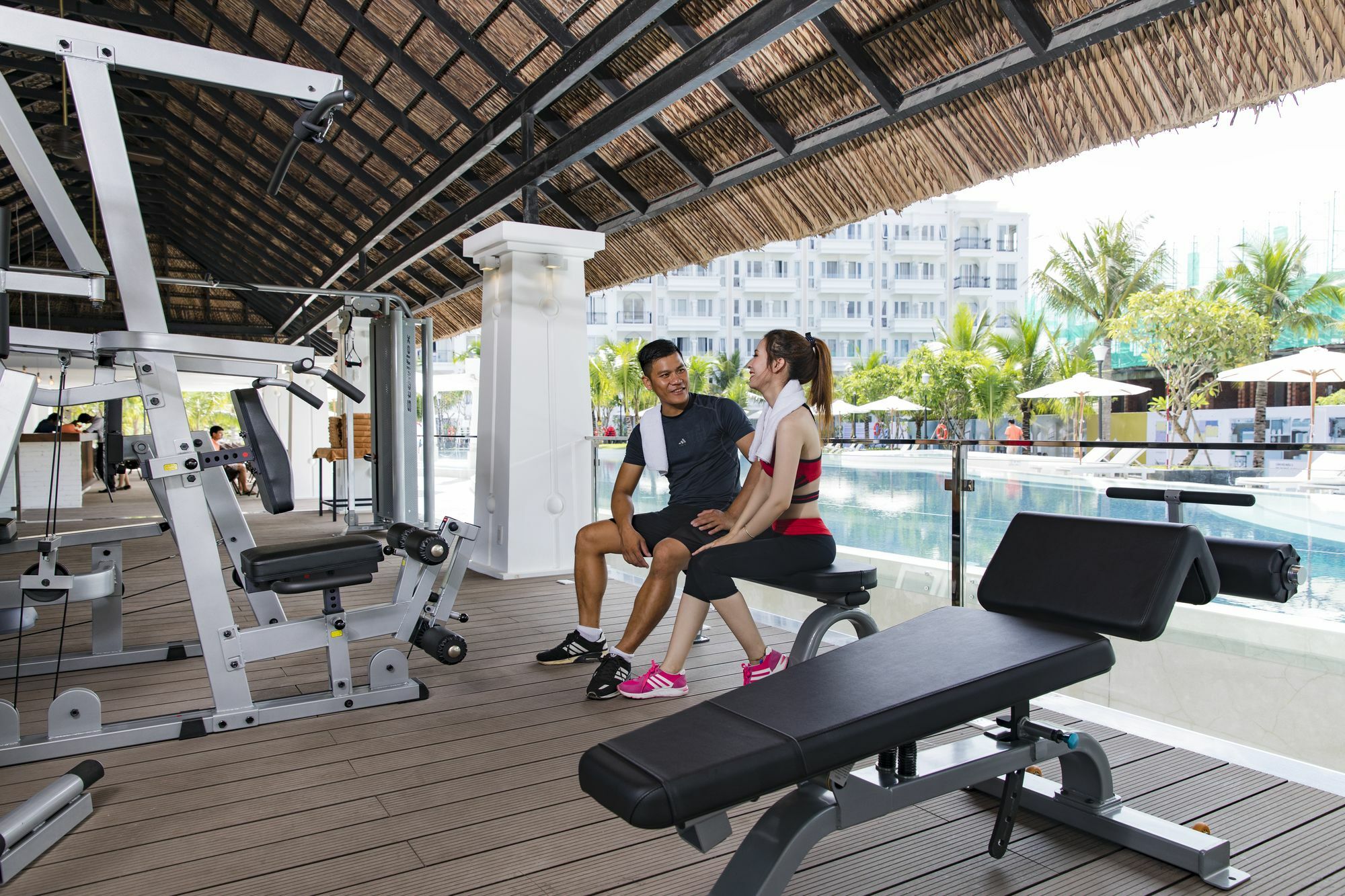 Cham Oasis Nha Trang Resort Condotel Eksteriør billede